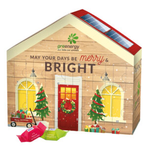 Adventskalender Haus, Ritter SPORT Schokowürfel