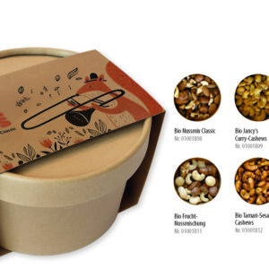 BIO Snack Cup 70 g , Inhalt: BIO Frucht-Nuss-Mischung Beerenmix