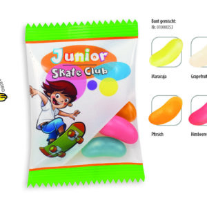 HARIBO Jelly Beans Werbetüte 10 g , Inhalt: HARIBO Jelly Beans