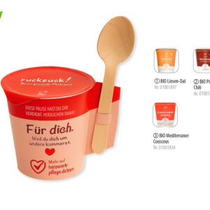 BIO ToGo Meal 80 g , Inhalt: BIO Linsen-Dal vegan